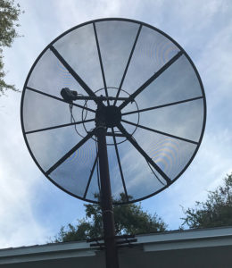 c-band, odom, 7.5 feet diameter