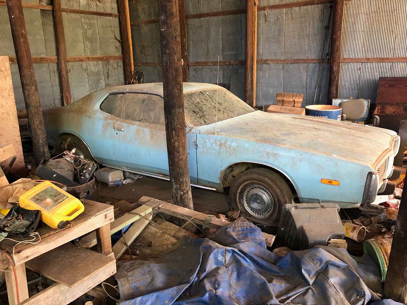 1974 Dodge Charger Barn Find