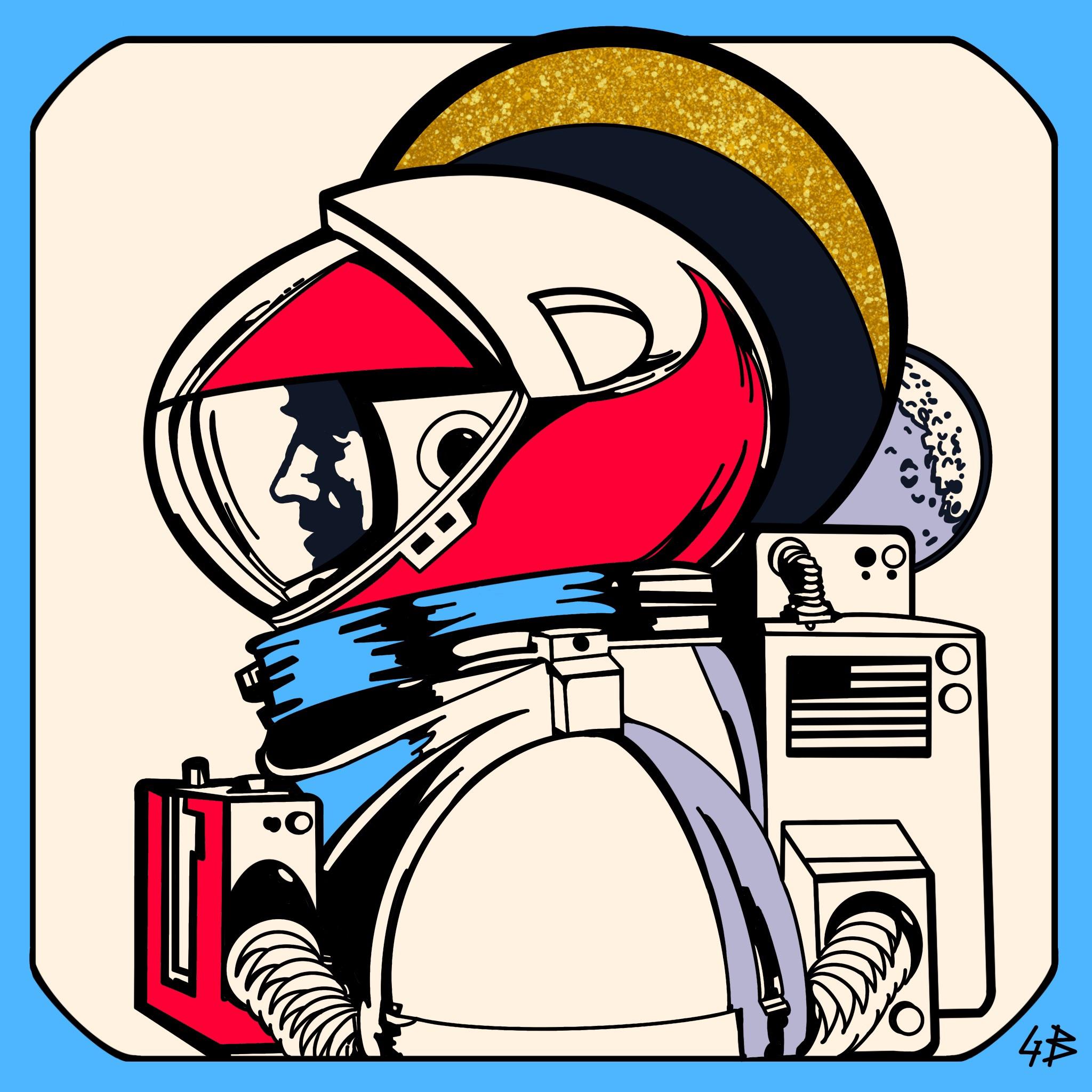 Rare Epcot Center Spaceman Light Switch Cover